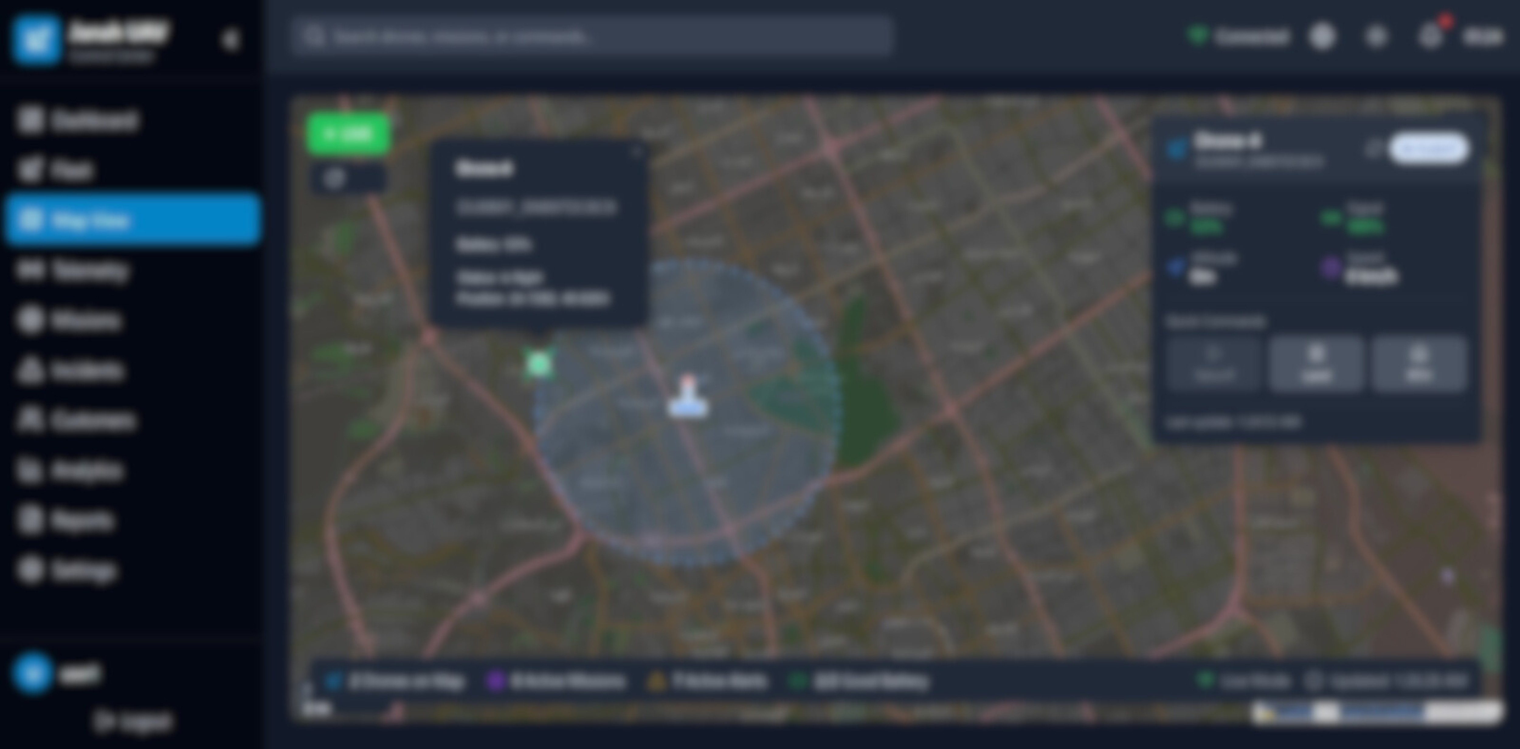 Janah UAV Dashboard